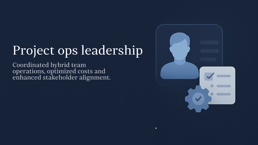 Project Ops Leadership